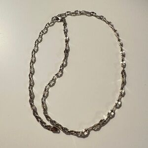 Elegant Silver Chain Necklace